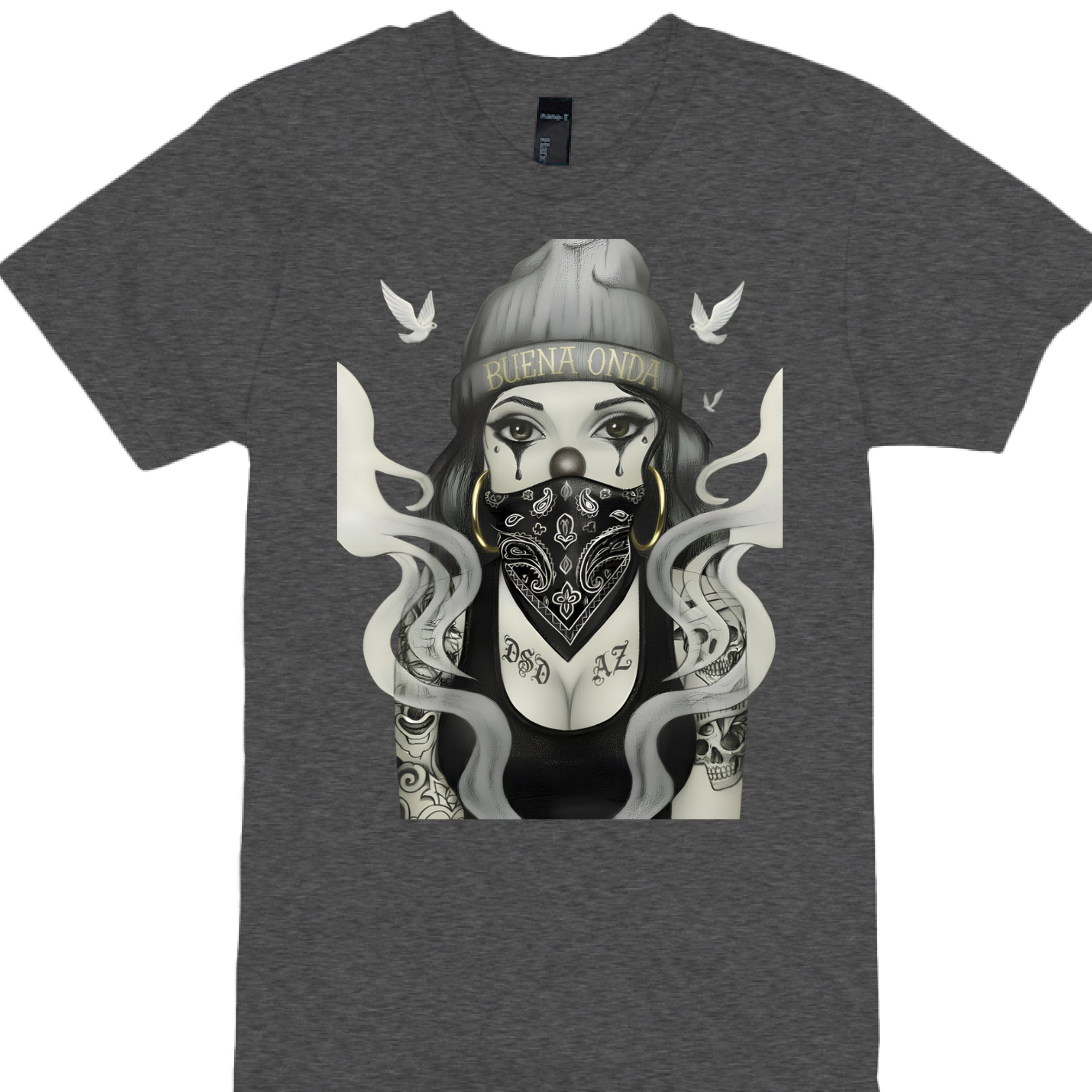Charcoal Heather - FRONT