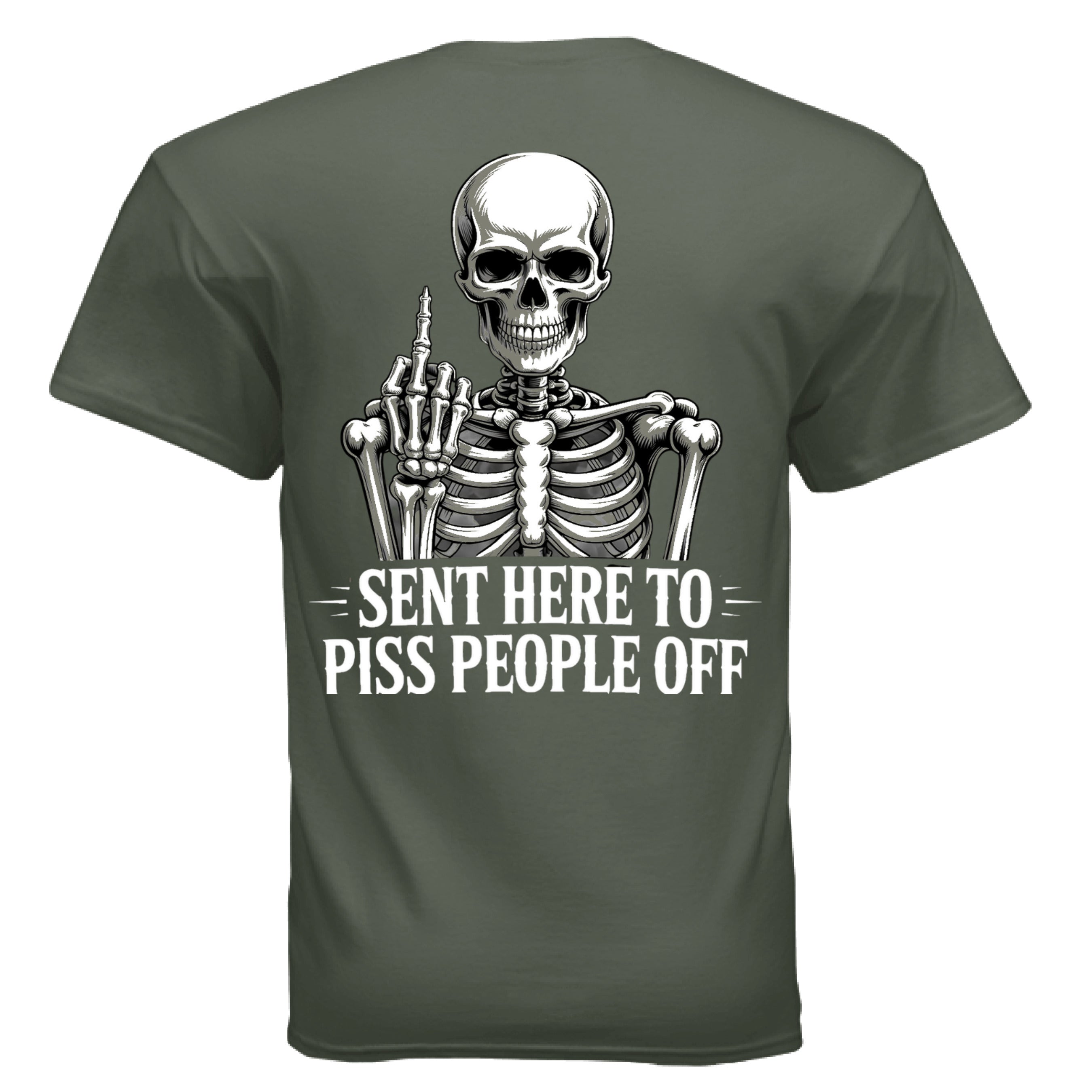 MILITARY GREEN - BACK